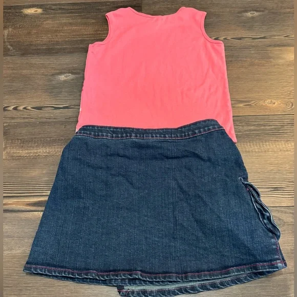 American Girl Tank Top and Skirt Set - Picture 2 of 9